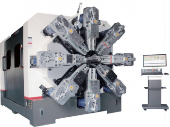JY120- 13R Wire Rotation CNC Spring Making Machine 13 Axis Multi-function 