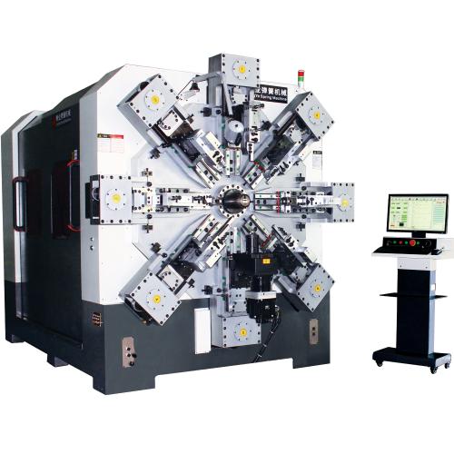 JY100-12R  CNC Spring Machine Wire Rotation 12 axis multi-function